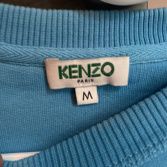 Blue classic KENZO Paris crewneck - Picture 3 of 4